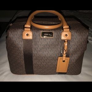 Michael Kors travel weekender bag